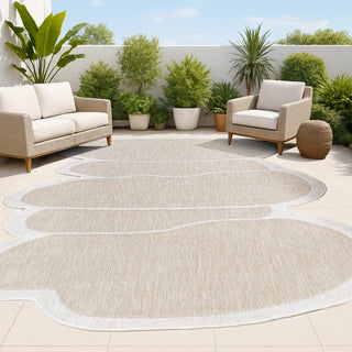 Jasper Modern Rustic Abstract Indoor/Outdoor Area Rug