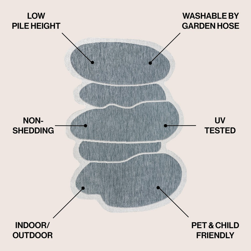 Jasper Modern Rustic Abstract Indoor/Outdoor Area Rug