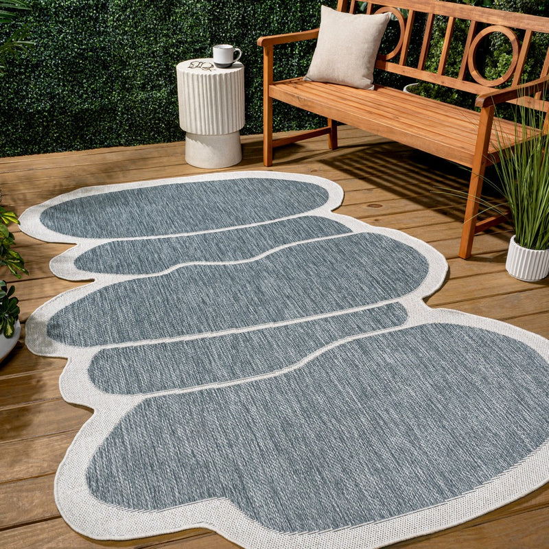Jasper Modern Rustic Abstract Indoor/Outdoor Area Rug