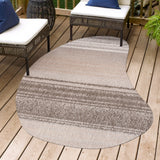 Evan Modern Rustic Organic Curve Indoor/Outdoor Area Rug