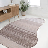 Evan Modern Rustic Organic Curve Indoor/Outdoor Area Rug