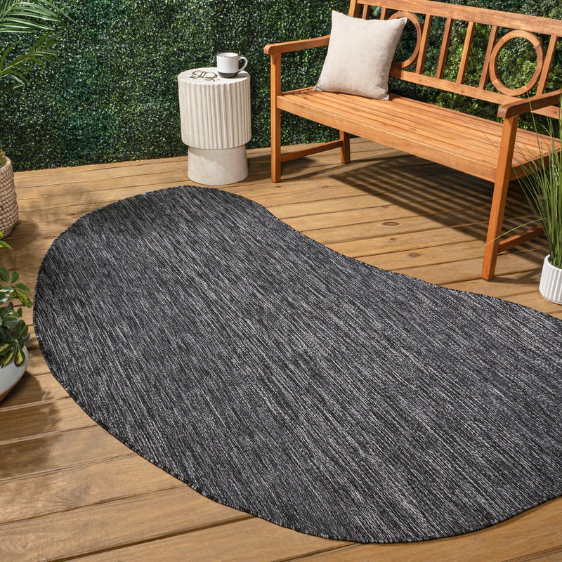 Evan Modern Rustic Organic Curve Indoor/Outdoor Area Rug