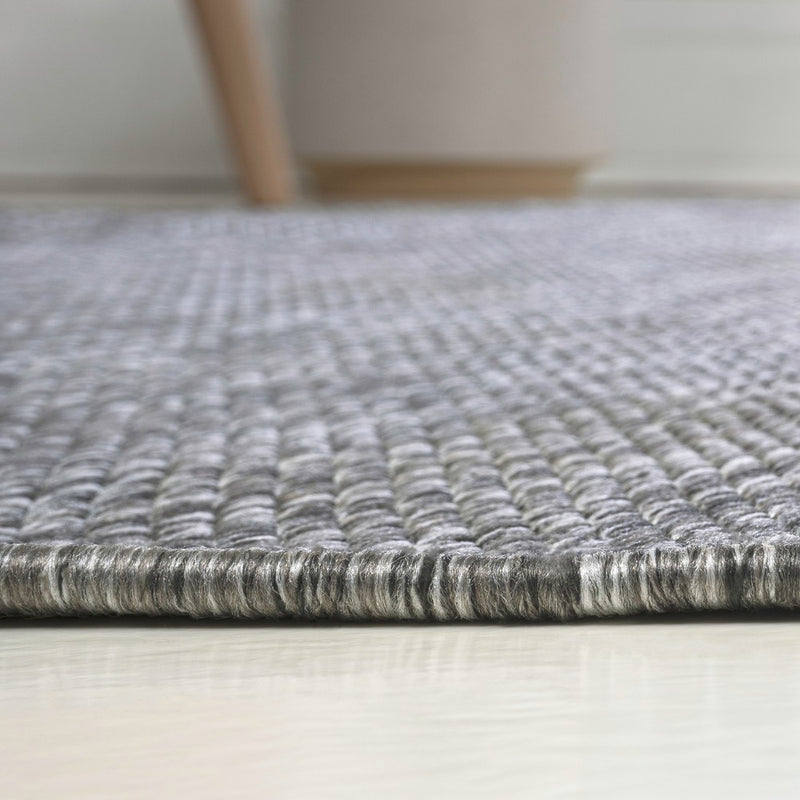 Evan Modern Rustic Organic Curve Indoor/Outdoor Area Rug