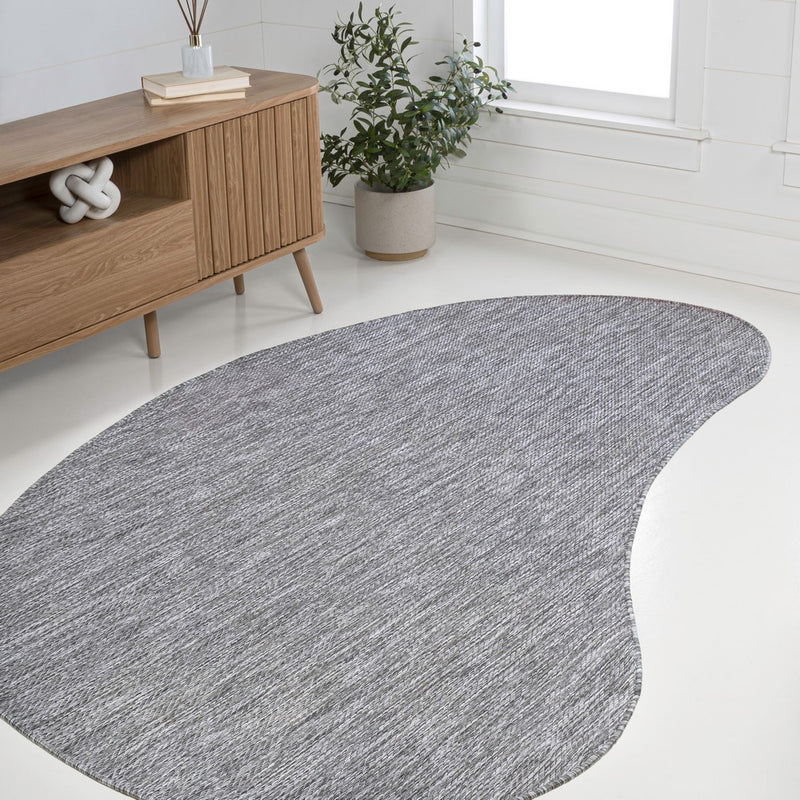 Evan Modern Rustic Organic Curve Indoor/Outdoor Area Rug