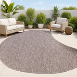 Evan Modern Rustic Organic Curve Indoor/Outdoor Area Rug