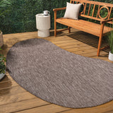 Evan Modern Rustic Organic Curve Indoor/Outdoor Area Rug