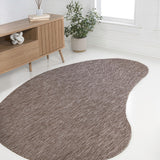 Evan Modern Rustic Organic Curve Indoor/Outdoor Area Rug