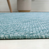 Evan Modern Rustic Organic Curve Indoor/Outdoor Area Rug