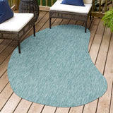 Evan Modern Rustic Organic Curve Indoor/Outdoor Area Rug