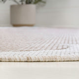 Alice Classic Cottage Two-tone Scalloped Indoor/Outdoor Area Rug