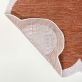 Alice Classic Cottage Two-tone Scalloped Indoor/Outdoor Area Rug