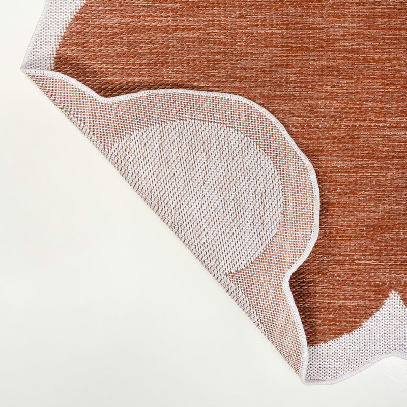 Alice Classic Cottage Two-tone Scalloped Indoor/Outdoor Area Rug