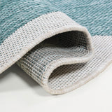 Alice Classic Cottage Two-tone Scalloped Indoor/Outdoor Area Rug