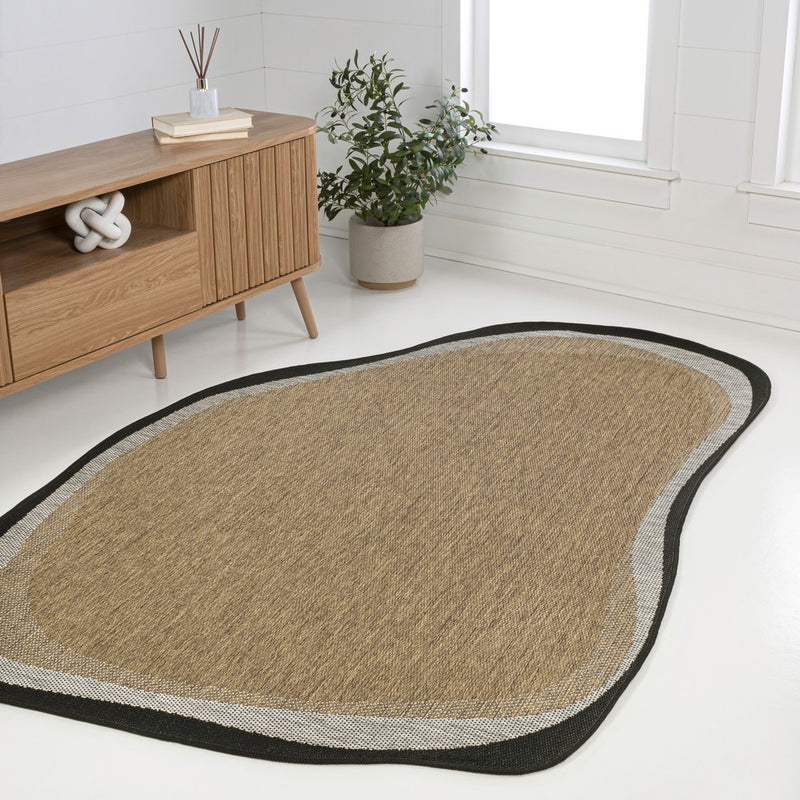 Wyatt Modern Rustic Abstract Indoor/Outdoor Area Rug