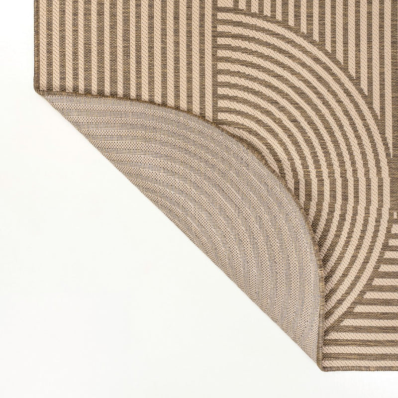 Margot Modern Geometric Arch Stripe Area Rug