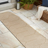 Margot Modern Geometric Arch Stripe Area Rug