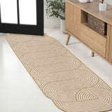 Margot Modern Geometric Arch Stripe Area Rug