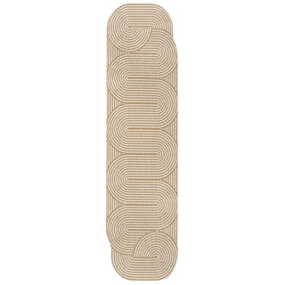 Margot Modern Geometric Arch Stripe Area Rug