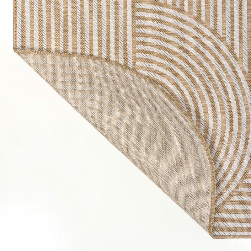 Margot Modern Geometric Arch Stripe Area Rug