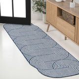 Margot Modern Geometric Arch Stripe Area Rug
