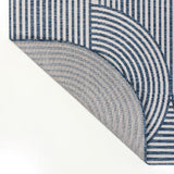 Margot Modern Geometric Arch Stripe Area Rug