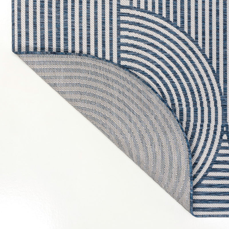 Margot Modern Geometric Arch Stripe Area Rug