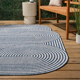 Margot Modern Geometric Arch Stripe Area Rug