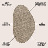 Callan Modern Rustic Abstract Indoor/Outdoor Area Rug