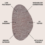 Callan Modern Rustic Abstract Indoor/Outdoor Area Rug