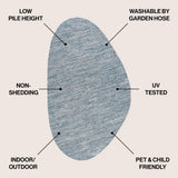 Callan Modern Rustic Abstract Indoor/Outdoor Area Rug