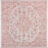 Rozetta Boho Medallion Textured Weave Indoor/outdoor Area Rug