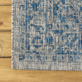 Rozetta Boho Medallion Textured Weave Indoor/outdoor Area Rug