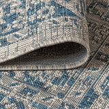 Rozetta Boho Medallion Textured Weave Indoor/outdoor Area Rug