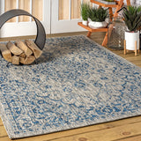 Rozetta Boho Medallion Textured Weave Indoor/outdoor Area Rug