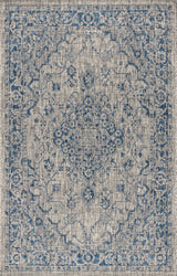 Rozetta Boho Medallion Textured Weave Indoor/outdoor Area Rug
