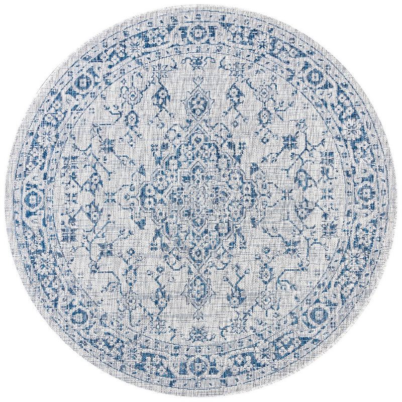 Rozetta Boho Medallion Textured Weave Indoor/outdoor Area Rug