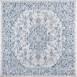 Rozetta Boho Medallion Textured Weave Indoor/outdoor Area Rug