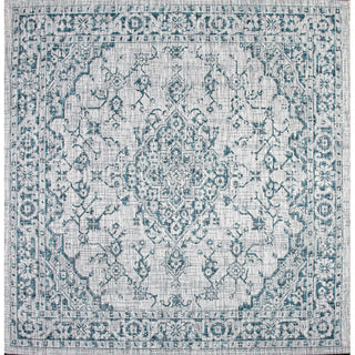 Rozetta Boho Medallion Textured Weave Indoor/outdoor Area Rug