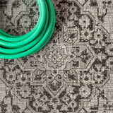 Rozetta Boho Medallion Textured Weave Indoor/outdoor Area Rug