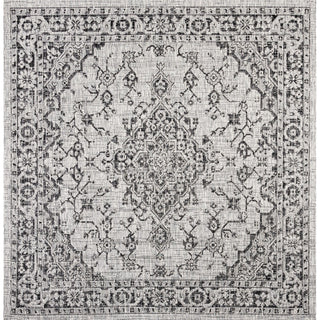 Rozetta Boho Medallion Textured Weave Indoor/outdoor Area Rug