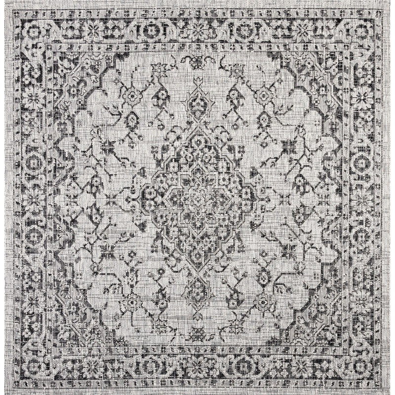 Rozetta Boho Medallion Textured Weave Indoor/outdoor Area Rug