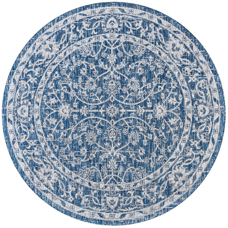 Palazzo Vine And Border Textured Weave Indoor/outdoor Area Rug