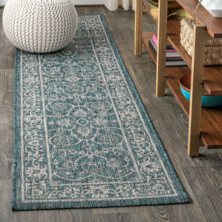 Palazzo Vine And Border Textured Weave Indoor/outdoor Area Rug