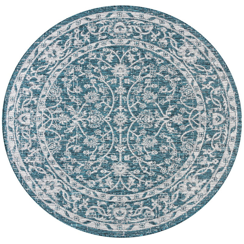 Palazzo Vine And Border Textured Weave Indoor/outdoor Area Rug