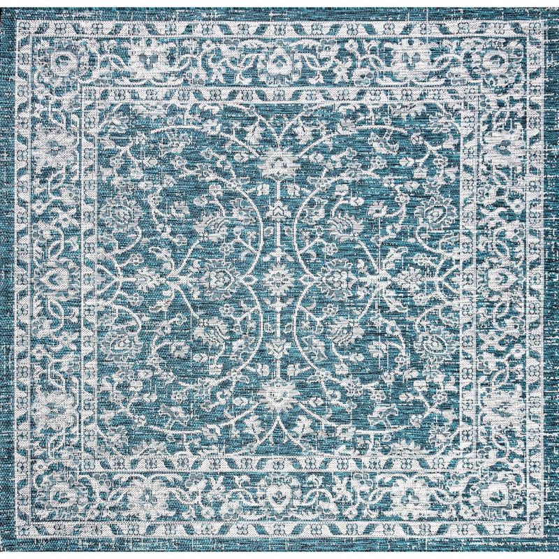 Palazzo Vine And Border Textured Weave Indoor/outdoor Area Rug