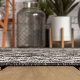 Palazzo Vine And Border Textured Weave Indoor/outdoor Area Rug