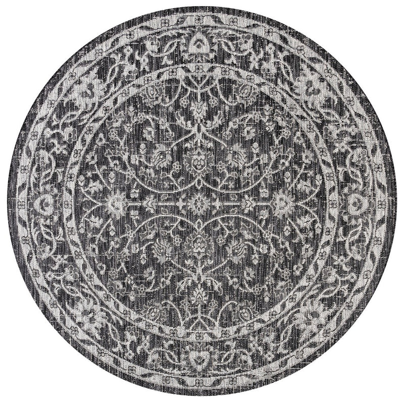 Palazzo Vine And Border Textured Weave Indoor/outdoor Area Rug