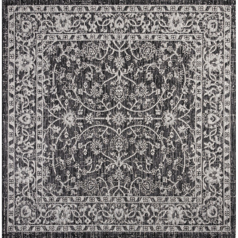 Palazzo Vine And Border Textured Weave Indoor/outdoor Area Rug