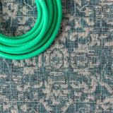 Malta Bohemian Medallion Textured Weave Indoor/outdoor Area Rug