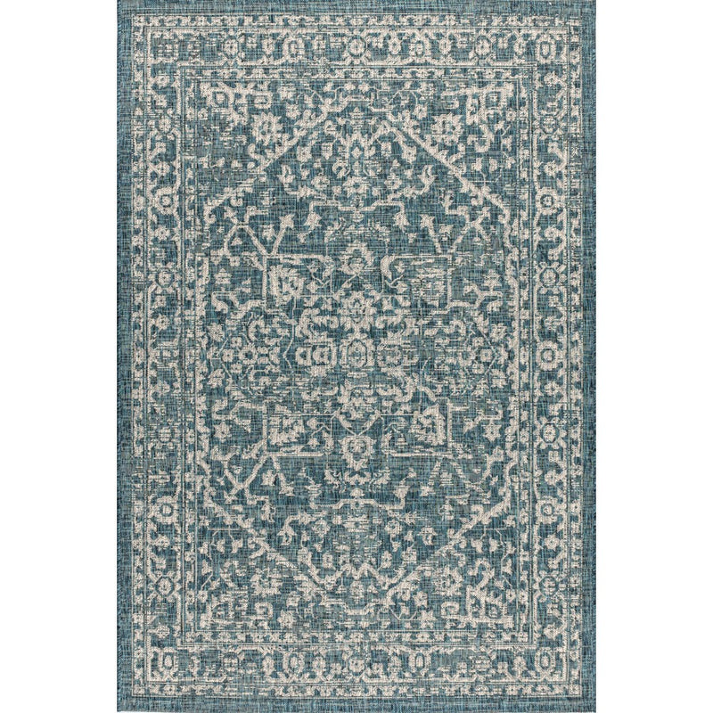 Malta Bohemian Medallion Textured Weave Indoor/outdoor Area Rug